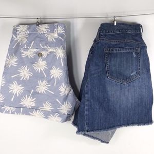 Gap/Old Navy Mixed Lot Shorts & Denim Skirt
